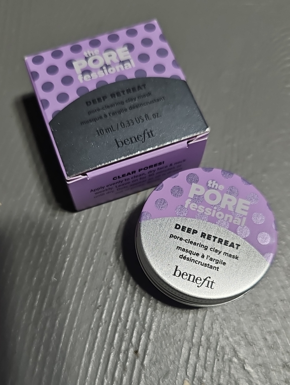 benefit Cosmetics The Pore-fessional DEEP RETREAT Pore-Clearing Clay Mask 10ml